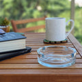 Clear Glass Exquisite Ashtray