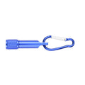 2-in-1 Mini Metal Compact Flashlight/LED Torch Keychain