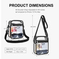 Clear Pvc Waterproof Shoulder Bag