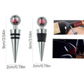 Zinc Alloy Tapered Bar Tool Sealed Wine Bottles Stopper