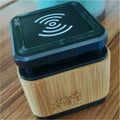 Bamboo Bluetooth Speaker Fast Wireless Charger