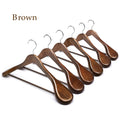 Wide Shoulder Wooden Hangers