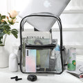 Lightweight Transparent PVC Outdoor Sports Backpack