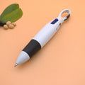 4 In 1 Shuttle Retractable Ballpoint With Buckle Keychain