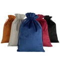 Lace Velvet Drawstring Pocket