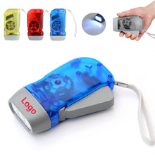 Outdoor Sports Camping Hand Crank Emergency LED Flashlight