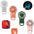 Mini Portable Rechargeable Handheld Fan With Carabiner