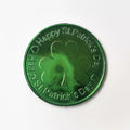 Shamrock Shaped Metal Coin For St. Patrick's Day Party Gift
