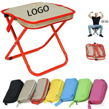 Portable Outdoor Folding Zipper Stool