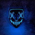 Halloween Led Cool Light Scary Clown Mask