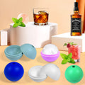 2.5 Inch Round Ice Ball Mold Perfect For Whiskey