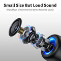 Portable Bluetooth Speaker With Built-In Microphone