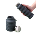 18 Oz Foldable Silicone Telescopic Water Bottle