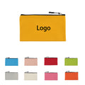 Cotton Zipper Pencil Pouch