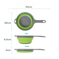 Multifunctional Collapsible Drain Basket With Handle
