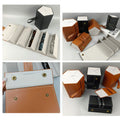 Pu Travel Glasses Case 5 Slots