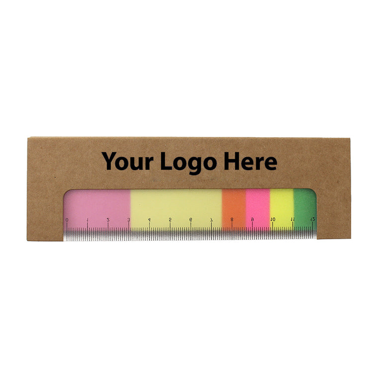 Notes Sticky Set W/ Ruler