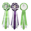 Award Ribbon Medals With Badge For Recognition