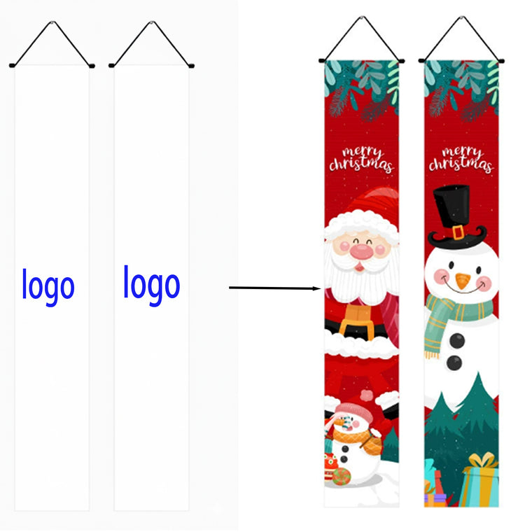Merry Christmas Door Banners Set