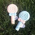 Lollipop-Shaped Press Type Handheld Cooling Fan