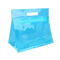 PVC Zippered Toiletry Makeup Bag Handle Bag