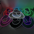 Led Lighting Laser Cowboy Hat
