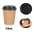 Eco Kraft Insulated Coffee Cup 12 oz