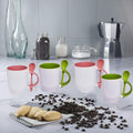 12 Oz Custom Coffee Mugs With Spoon