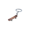 Retro Heavy Metal Element Skateboard Keychain