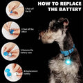 Led Light Up Clip-On Dog Collar