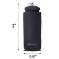 Usb Rechargeable Led Micro Pocket Flashlight With Keychain