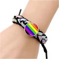 Braided Bracelet Rainbow Wristband