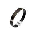 Stainless Steel Silicone Bracelet