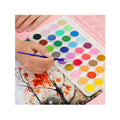 36 Colors Watercolor Paint Set with 1 Brushes
