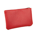 Leather Minimalist Zipper Coin Purse