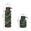 Foldable Water Bottle With Spout Lid