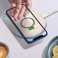 Beige Round Fast Charging