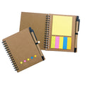 Sticky Notes Kraft Paper Loose-Leaf Coil Notebook