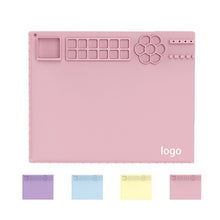 Silicone Painting Art Craft Mat With Raised Edges