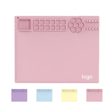Silicone Painting Art Craft Mat With Raised Edges