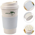 14 Oz. Eco-friendly Biodegradable Bamboo Fiber Coffee Cup