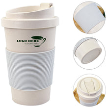 14 Oz. Eco-friendly Biodegradable Bamboo Fiber Coffee Cup