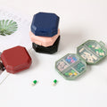 Portable Six-Compartment Pill Box