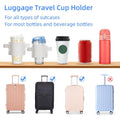 Luggage Handle Cup Holder