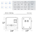 Dual Usb Port Globe Adapter Plug