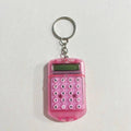 8-Digit Pocket Clamshell Electronic Calculator W/ KeyChain