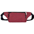 Waterproof Oxford Waist Bag: Side Headphone Port & Durable