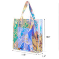 Rainbow Hologram Shopping Tote Bag