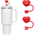 Heart Shaped Straw Cover