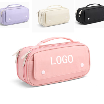 Student Minimalist Canvas Pencil Case